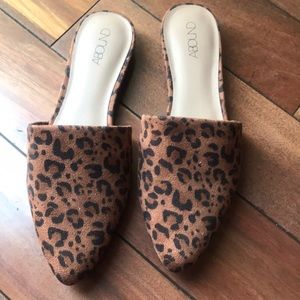 ABOUND Amelya Leopard print mules